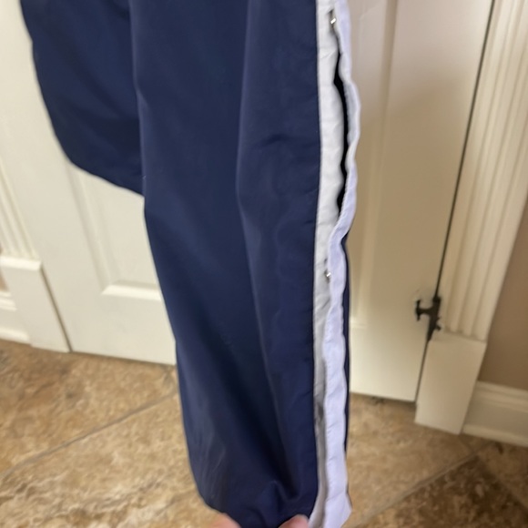 Vintage Starter Full-Snap
Breakaway Tear Away pants. Size medium. Navy and gray - Picture 10 of 14